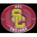 U SOUTHERN CALIFORNIA USC TROJANS PIN WINNING OVAL UNIVERSITY OF SOUTHERN CALIFORNIA  PIN