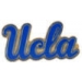 U CALIFORNIA UCLA BRUINS SCRIPT LOGO PIN