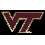 U VIRGINIA TECH HOKIES LOGO PIN