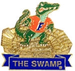 U FLORIDA GATORS STADIUM PIN THE SWAMP PIN