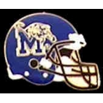 U MEMPHIS TIGER FOOTBALL HELMET PIN