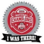 U OHIO STATE BUCKEYES 2014 COLLEGE FOOTBALL NATIONAL CHAMPIONS 