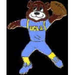 U CALIFORNIA UCLA BRUIN QUARTERBACK PIN