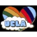 U CALIFORNIA UCLA RAINBOW PIN