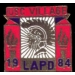 U SOUTHERN CALIFORNIA USC LAPD VILLAGE OLYMPICS 1984 PIN DX