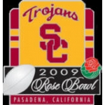 U SOUTHERN CALIFORNIA USC ROSE BOWL 2009 GAME PIN