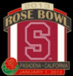 U STANFORD UNIVERSITY PIN 2013 ROSE BOWL PIN