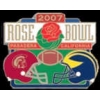 ROSE BOWL 2007 USC VS U MICHIGAN MATCHUP PIN