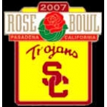 U SOUTHERN CALIFORNIA USC ROSE BOWL 2007 PIN