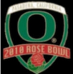U OREGON DUCKS 2010 ROSE BOWL GAME PIN