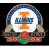 U ILLINOIS ILLINI ROSE BOWL 2008 PIN