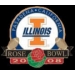 U ILLINOIS ILLINI ROSE BOWL 2008 PIN