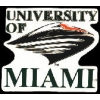U MIAMI HURRICANES IBIS LOGO PIN