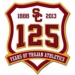 U SOUTHERN CALIFORNIA USC TROJANS PIN 125 YEAR ANNIVERSARY UNIVERSITY OF SOUTHERN CALIFORNIA  PIN