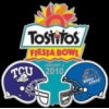 FIESTA BOWL 2010 TCU BOISE STATE MATCHUP PIN