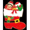 SANTA BOOT WITH CHRISTMAS PRESENTS PIN CHRISTMAS PINS