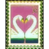 LOVE SWANS STAMP PIN