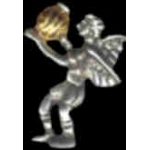 GUARDIAN ANGEL BASKETBALL PIN