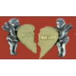 GUARDIAN ANGEL PIN BEST FRIENDS PIN FOR BOTH