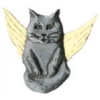 GUARDIAN ANGEL PIN CAT PIN