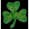 I AM IRISH SHAMROCK PIN