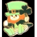 IRISH LEPRECHAUN WITH SHAMROCK PIN