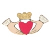 IRISH CLADDAGH PIN FRIENDSHIP CLADDAGH PINS