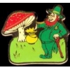 IRISH LEPRECHAUN WITH POT OF GOLD PIN