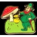 IRISH LEPRECHAUN WITH POT OF GOLD PIN