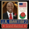 J R MARTINEZ PIN ROSE PARADE 2012 GRAND MARSHALL PIN