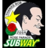 BOB HOPE PIN THANKS FOR THE MEMORIES ROSE PARADE PIN