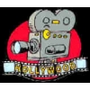 HOLLYWOOD ANIMATED MOVIE CAMERA PIN