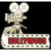 HOLLYWOOD CAMERA FILMSTRIP PIN