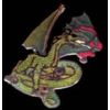 DRAGON WITH FIRE BREATH PIN