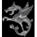 DRAGON PIN CAST STYLE CAST WITH WING PIN