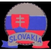 SLOVAKIA FLAG EMBLEM PIN