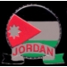 JORDAN FLAG EMBLEM PIN