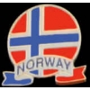 NORWAY FLAG EMBLEM PIN