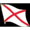 ST PATRICKS CROSS FLAG PIN