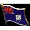 ANGUILLA PIN COUNTRY FLAG PIN