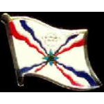 ASSYRIA PIN COUNTRY FLAG PIN