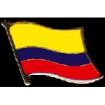 COLOMBIA PIN COUNTRY FLAG PIN