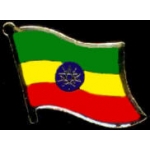 ETHIOPIA PIN COUNTRY FLAG PIN