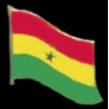 GHANA PIN COUNTRY FLAG PIN