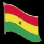 GHANA PIN COUNTRY FLAG PIN