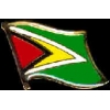 GUYANA PIN COUNTRY FLAG PIN