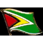 GUYANA PIN COUNTRY FLAG PIN