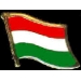 HUNGARY PIN COUNTRY FLAG PIN