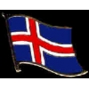 ICELAND PIN COUNTRY FLAG PIN