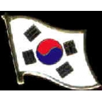 SOUTH KOREA PIN COUNTRY FLAG PIN